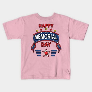 Happy memorial day Kids T-Shirt